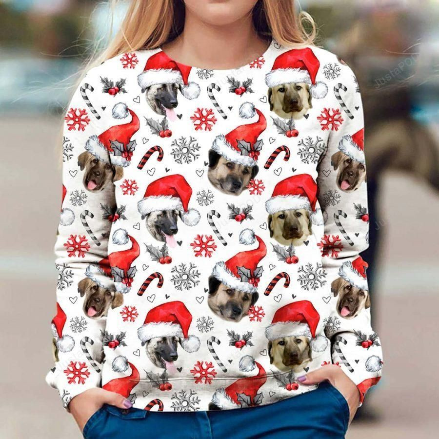 Anatolian Shepherd Ugly Christmas Sweater Adult 3D Funny Matching for family