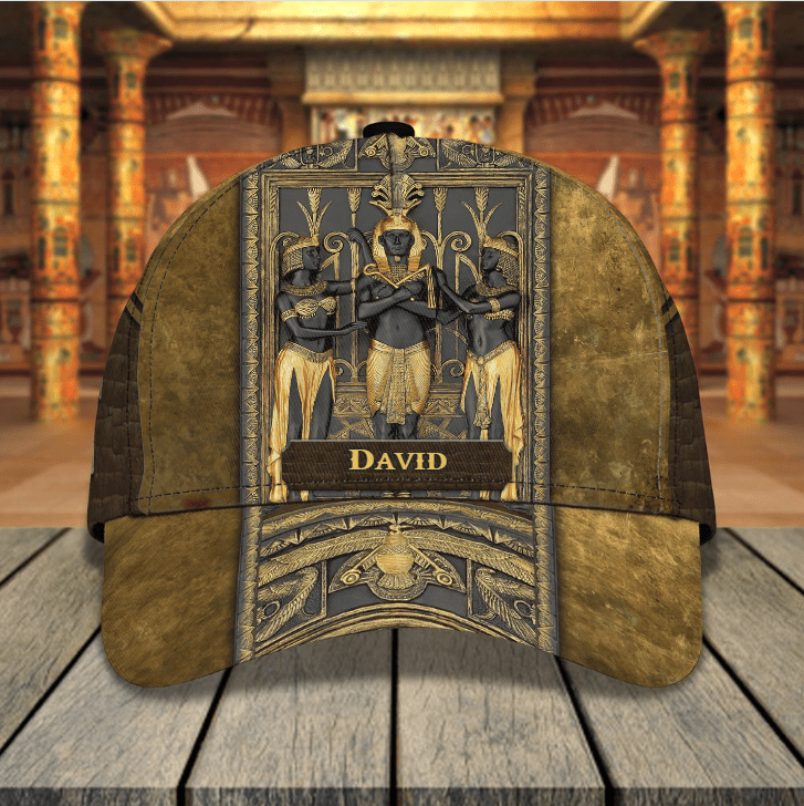 Ancient Egypt Cap, Personalized Egypt 3D Classic Cap, Custom Name Hat for Who Love Egyptians Trucker Hats Custom Hats Gifts For Men & Women