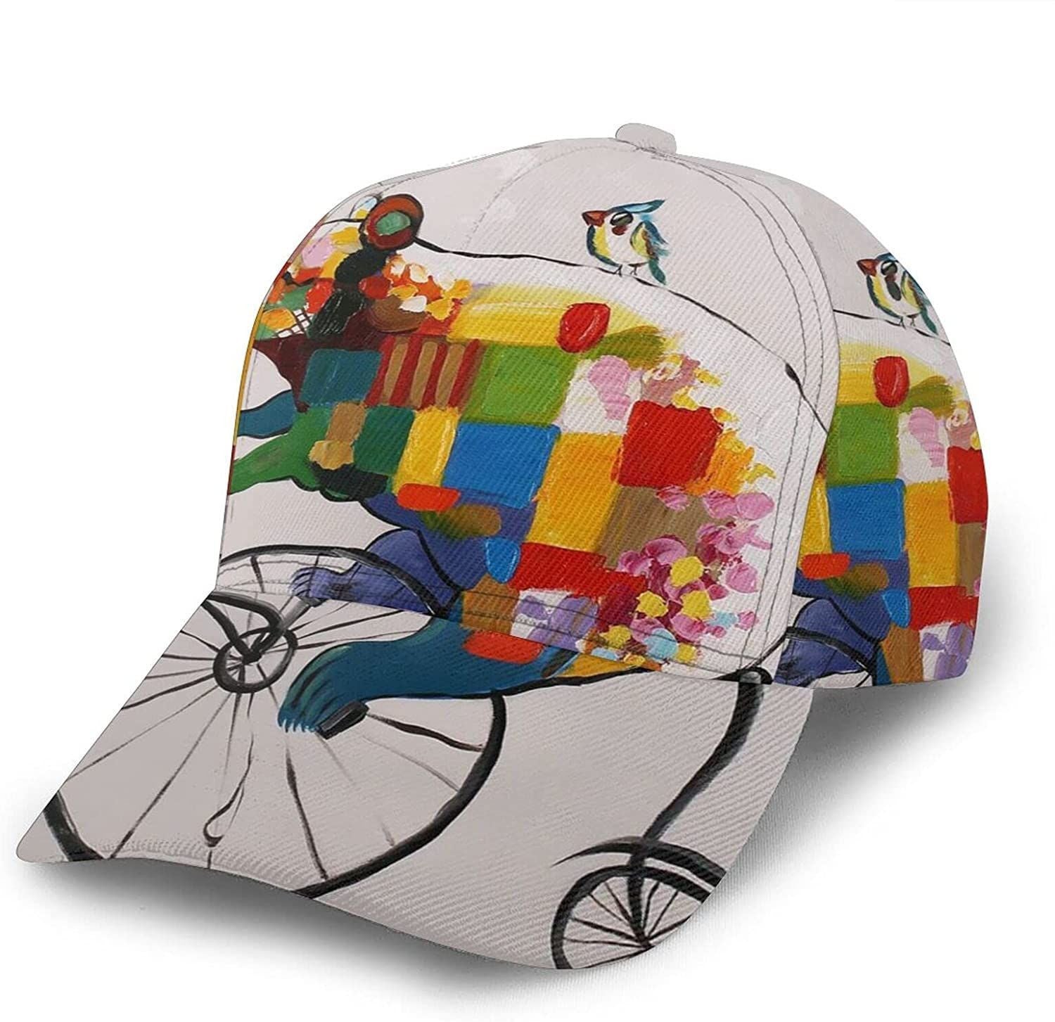 Animal Bear Print Classic Baseball 3D Cap Adjustable Twill Sports Dad Hats For Unisex Trucker Hats Custom Hats Gifts For Men & Women