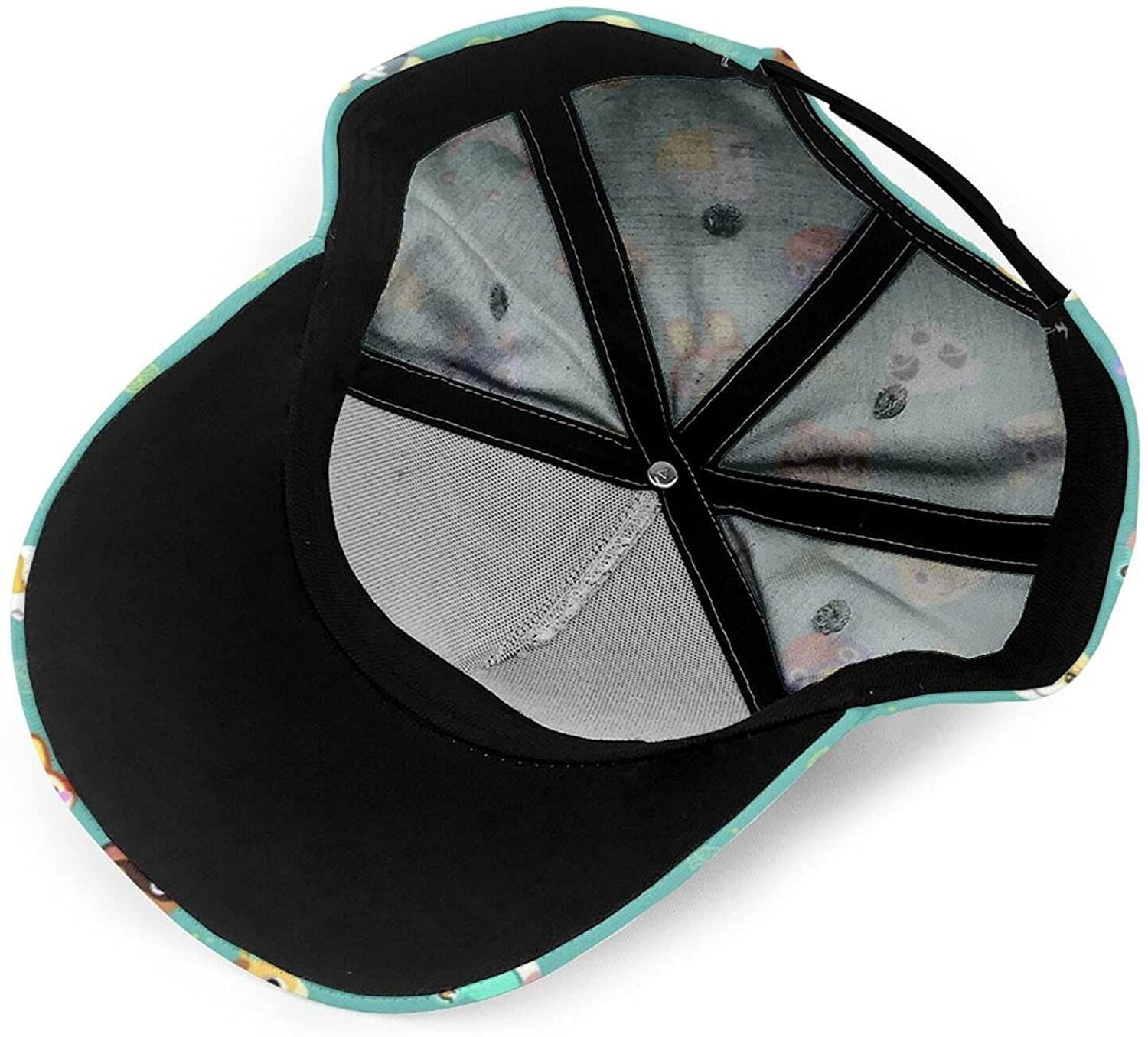 Animal Cartoon Print Casual Baseball Cap Adjustable Twill Sports Dad Hats For Unisex Trucker Hats Custom Hats Gifts For Men & Women