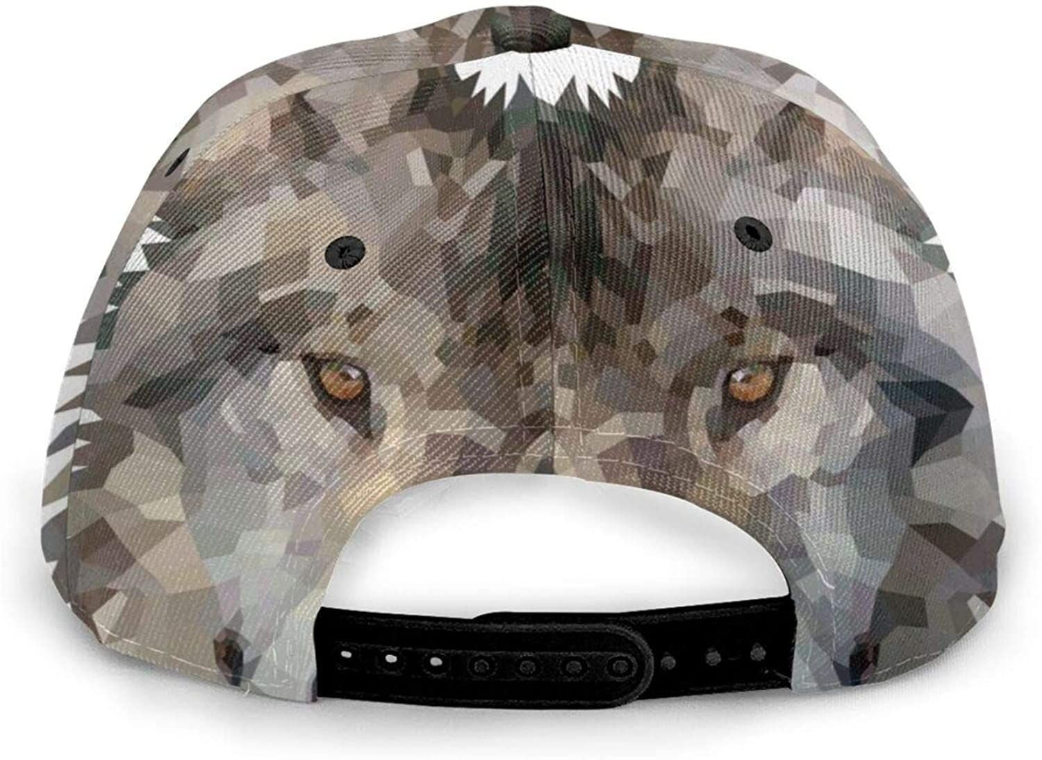 Animal Wolf Print Classic Baseball 3D Cap Adjustable Twill Sports Dad Hats For Unisex Trucker Hats Custom Hats Gifts For Men & Women