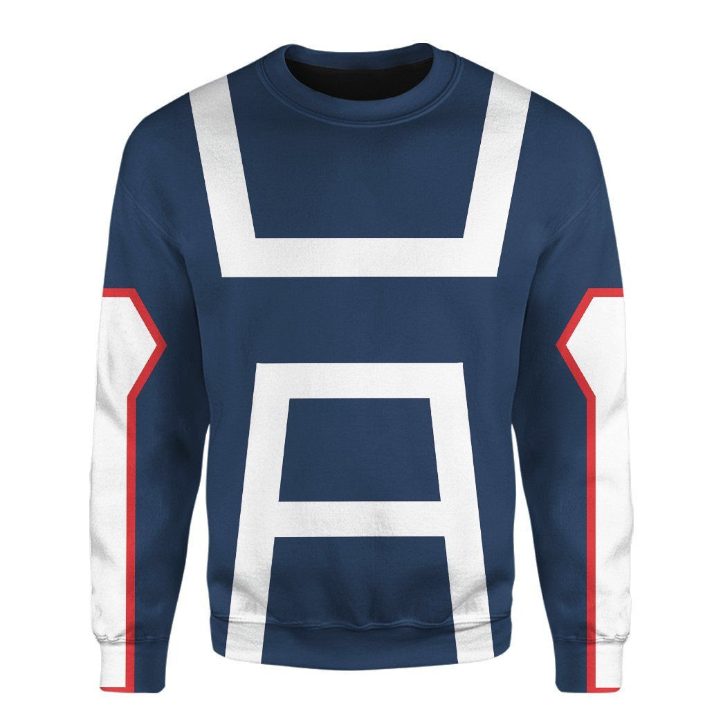 Anime My Hero Academia Ugly Christmas Sweater Adult 3D Funny Matching for family