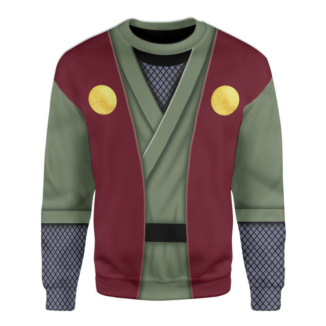 Anime Naruto Ugly Christmas Sweater Adult 3D Funny Matching for family