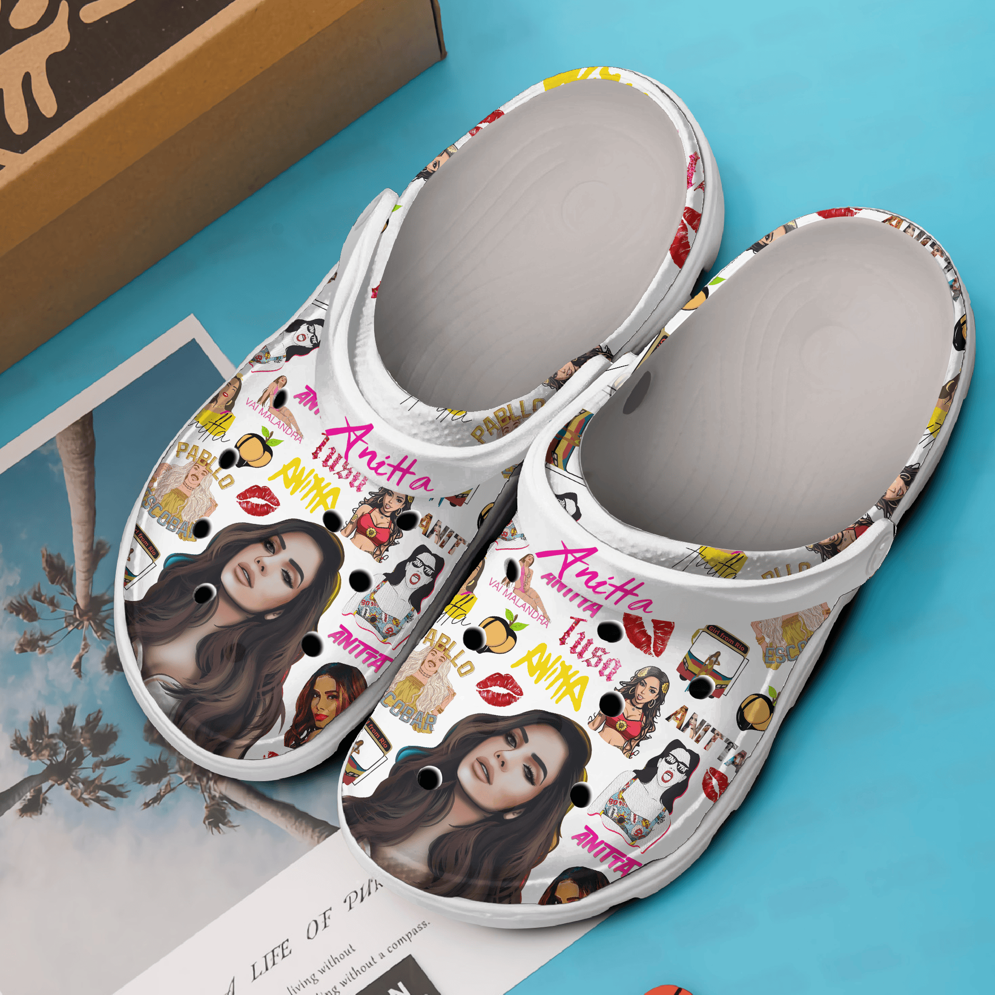 Anitta Music Crocs Crocband Clogs Shoes Comfortable For Men Women and Kids - Image 2