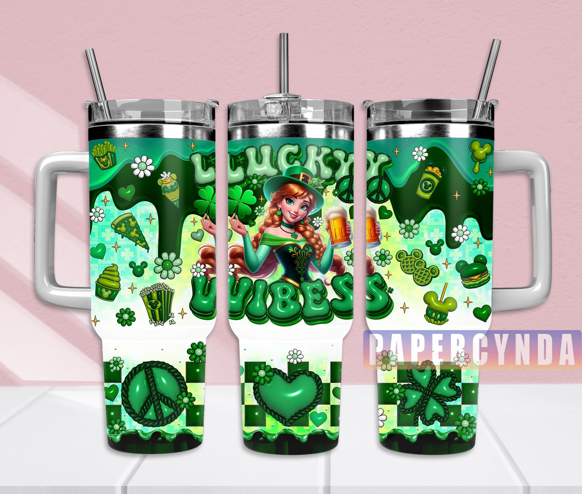 Anna Frozen Custom Stanley Cup 40 oz 30 oz Tumbler With HandleTVC2301834