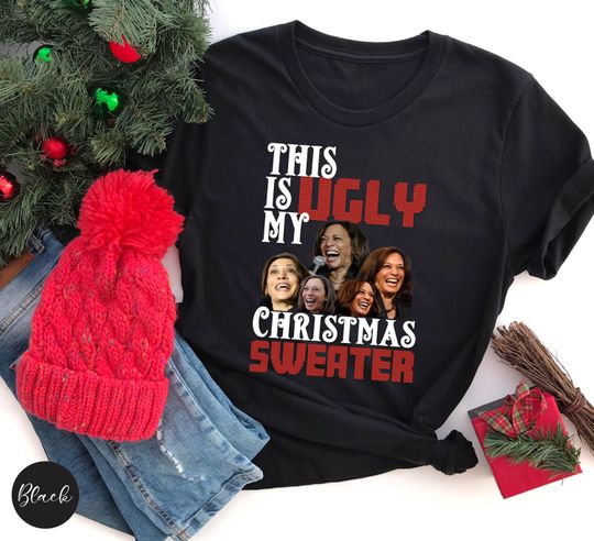 Anti Kamala Shirt,Trump Shirt,Christmas Shirt, Christmas Sweaters,Kamala Harris Shirt,Funny Christmas Shirt - Image 14