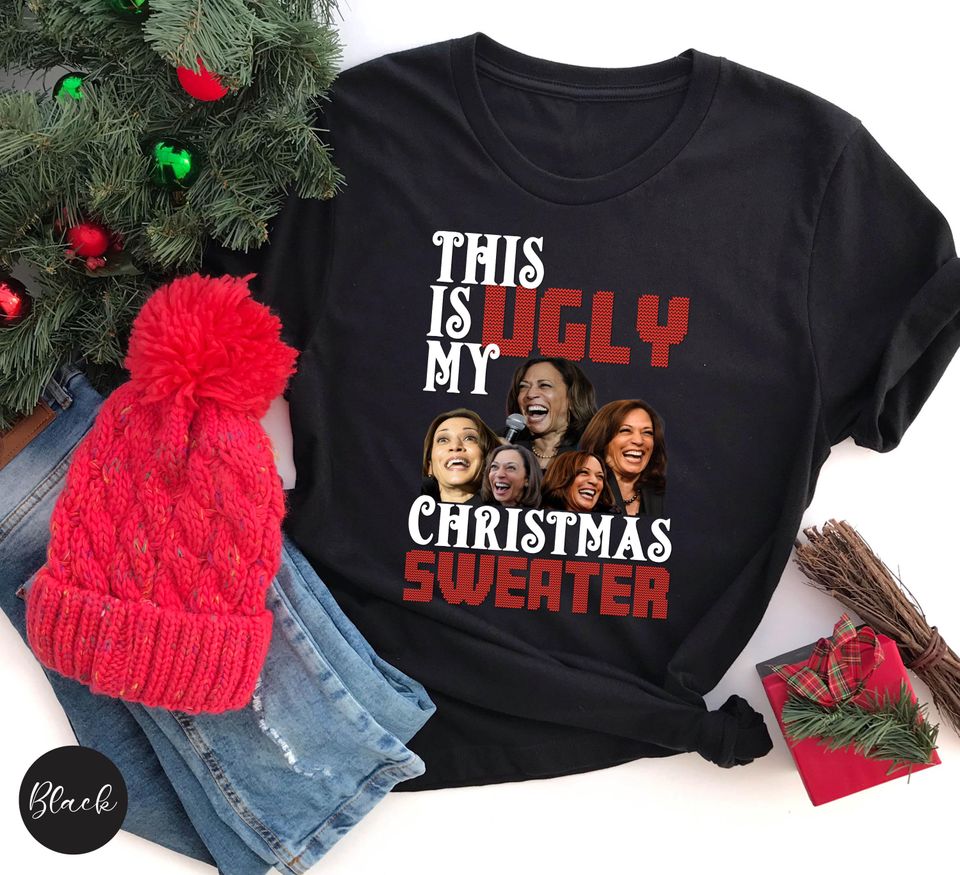 Anti Kamala Shirt,Trump Shirt,Christmas Shirt, Christmas Sweaters,Kamala Harris Shirt,Funny Christmas Shirt - Image 3