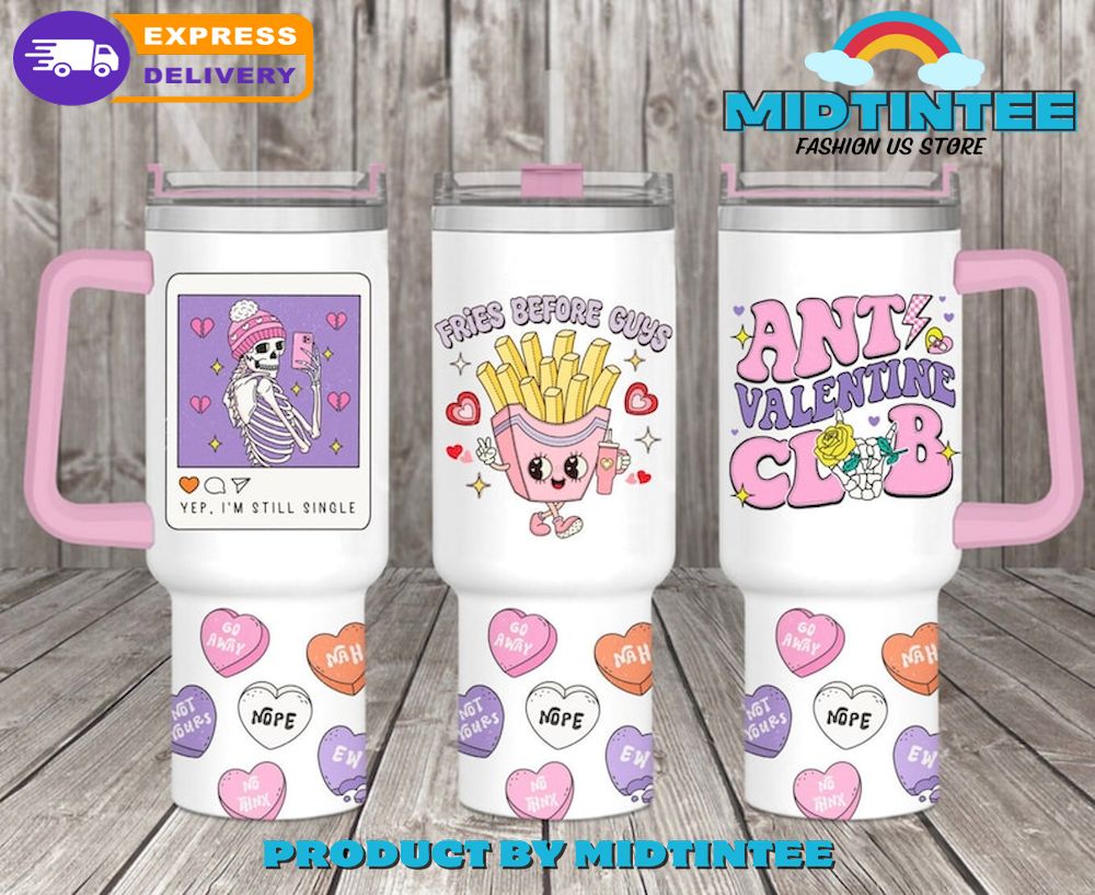 Anti Valentine Club Custom Stanley Cup 40 oz 30 oz Tumbler With HandleTVC2301905