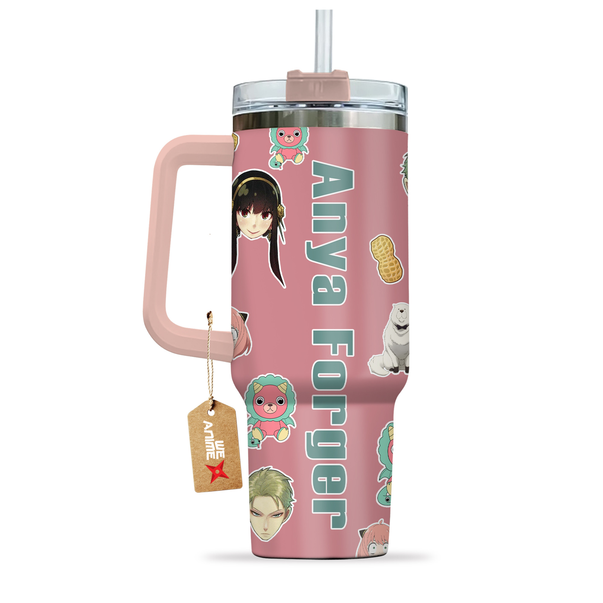 Anya Spy x Family Anime Custom Stanley Cup 40 oz 30 oz Tumbler With HandleTVC2301163 - Image 3