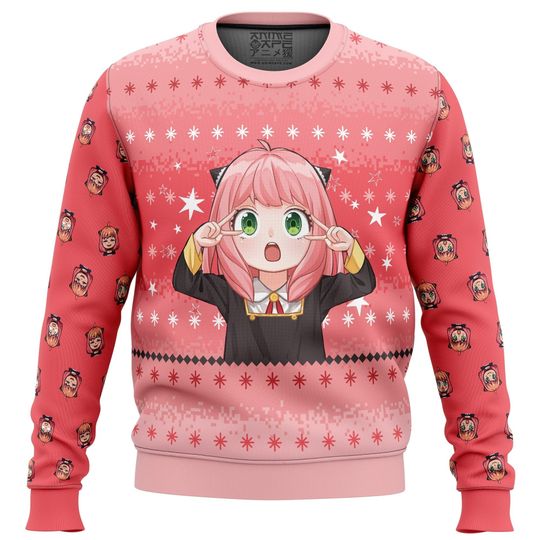 Anya XFamily Ugly Christmas Sweater, Christmas Gift, - Image 3