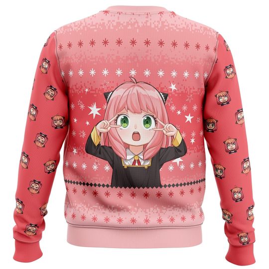 Anya XFamily Ugly Christmas Sweater, Christmas Gift, Unisex Sweater - Image 4