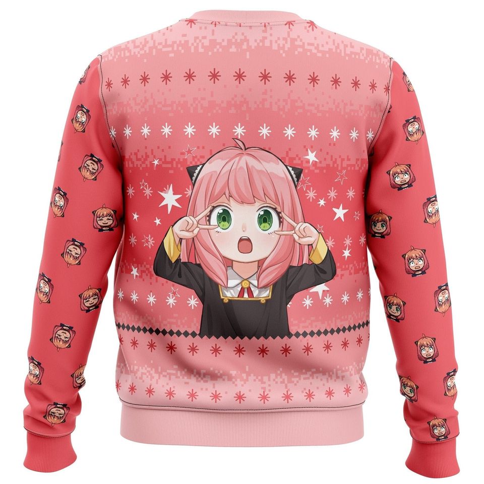 Anya XFamily Ugly Christmas Sweater, Christmas Gift, Unisex Sweater - Image 2