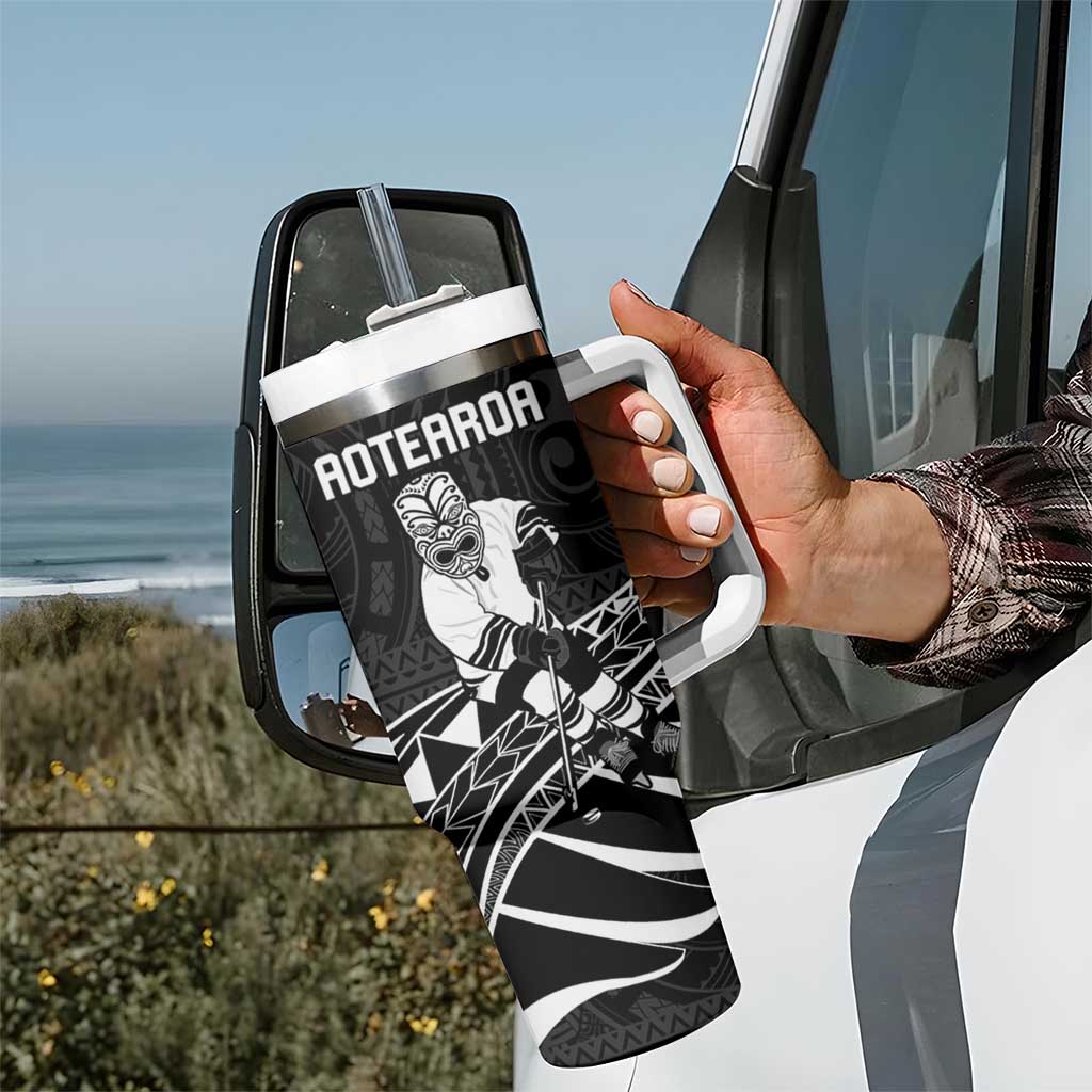 Aotearoa Ice Hockey NZ Tiki Mascot – Maori Pattern Custom Stanley Cup 40 oz 30 oz Tumbler With HandleTVC2301324 - Image 7