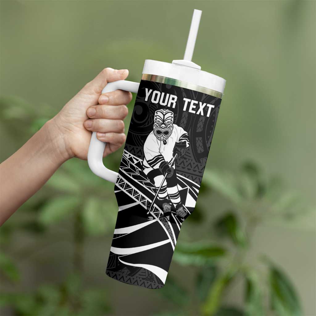 Aotearoa Ice Hockey NZ Tiki Mascot – Maori Pattern Custom Stanley Cup 40 oz 30 oz Tumbler With HandleTVC2301324 - Image 4
