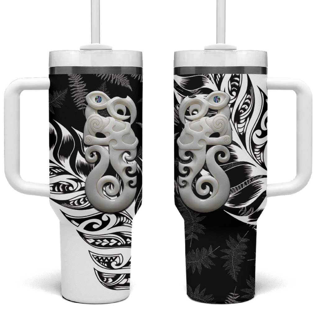 Aotearoa Manaia NZ Maori Silver Fern Custom Stanley Cup 40 oz 30 oz Tumbler With HandleTVC2301388