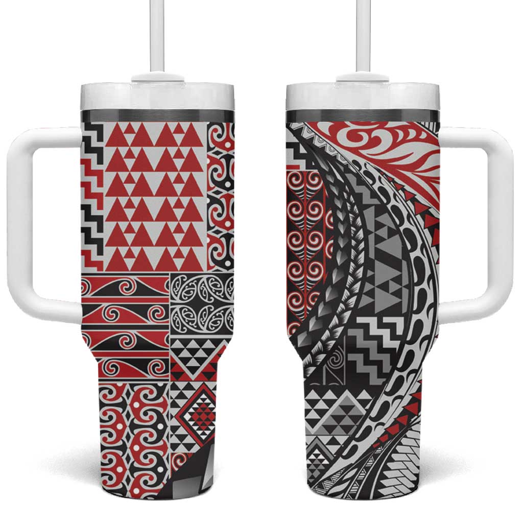Aotearoa Maori Tribal Tattoo Custom Stanley Cup 40 oz 30 oz Tumbler With HandleTVC2301251