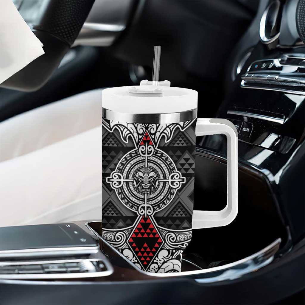 Aotearoa Taniko Motif Custom Stanley Cup 40 oz 30 oz Tumbler With HandleTVC2301250 - Image 8