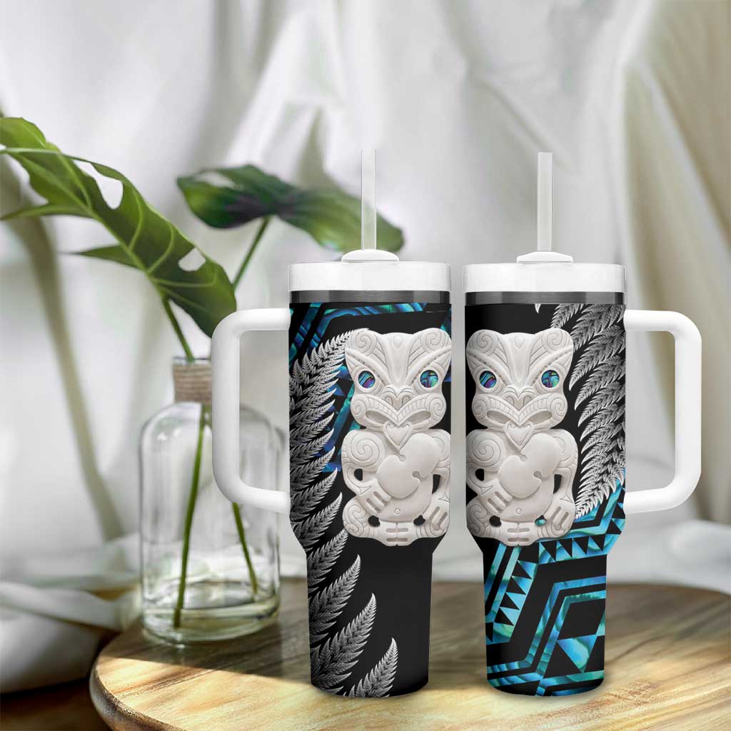 Aotearoa Taniko Paua Shell With Hei Tiki Custom Stanley Cup 40 oz 30 oz Tumbler With HandleTVC2301251 - Image 9