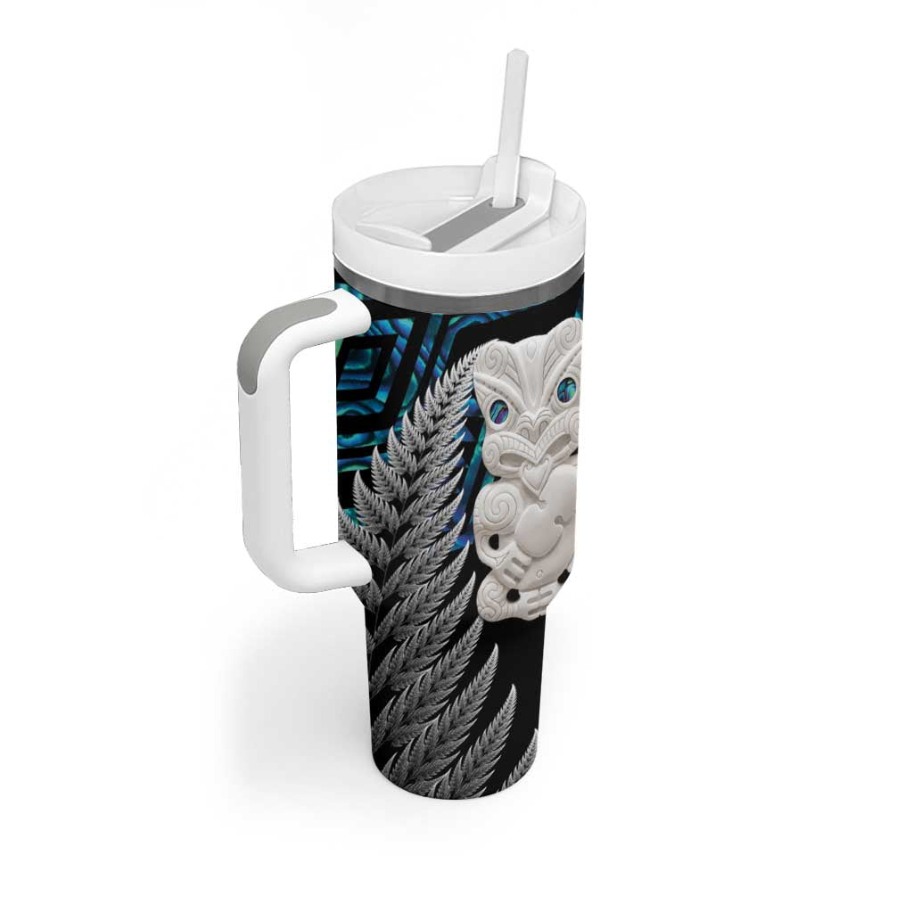 Aotearoa Taniko Paua Shell With Hei Tiki Custom Stanley Cup 40 oz 30 oz Tumbler With HandleTVC2301251 - Image 2