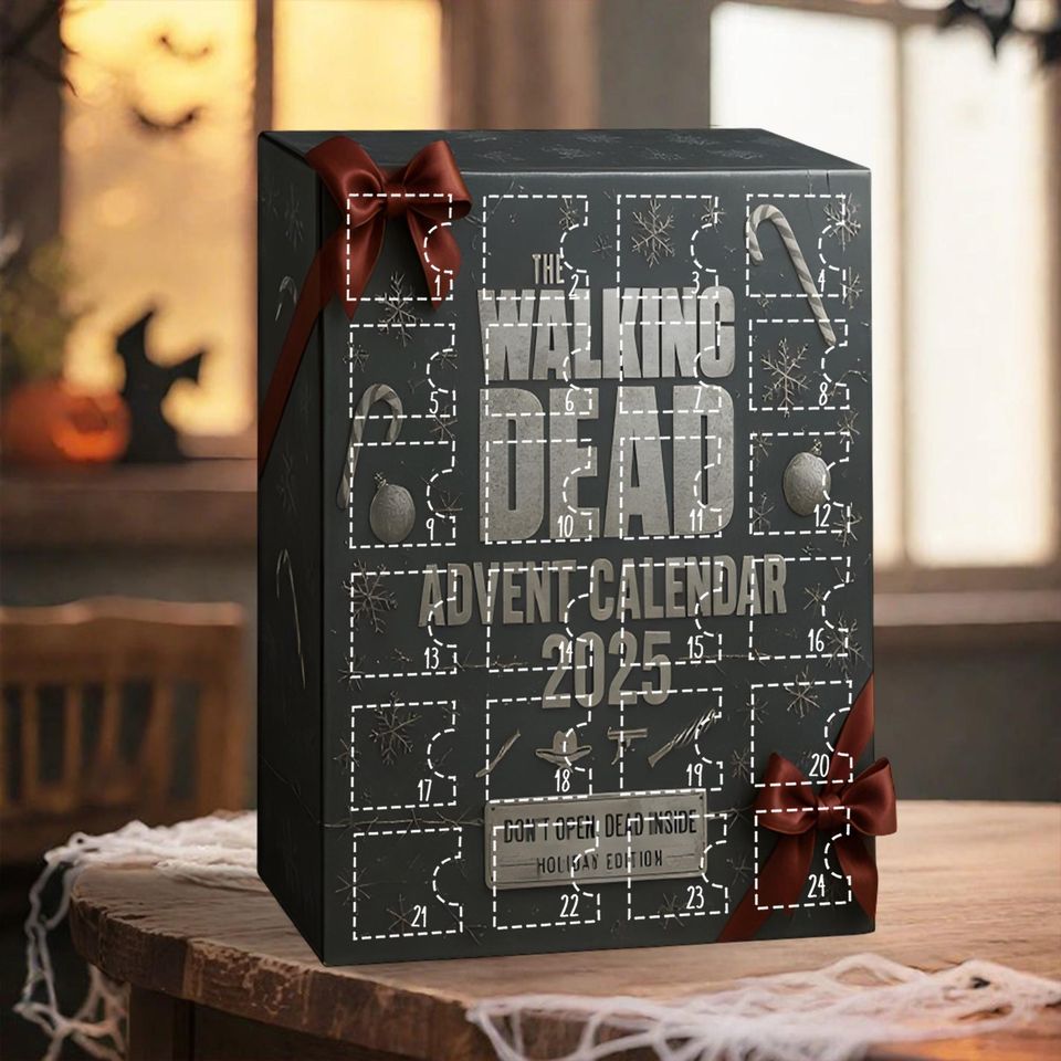Apocalypse Countdown Calendar, 2025 Horror Advent Box, Undead Walker Holiday Gift, Spooky Xmas Decor,Calendar Acrylic 2D Flat - Image 5