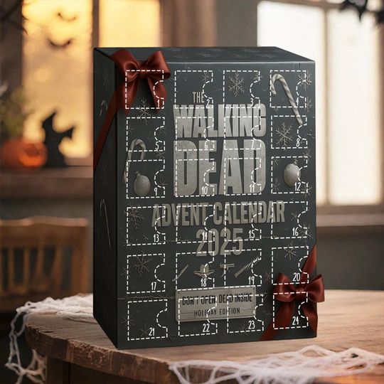 Apocalypse Countdown Calendar, 2025 Horror Advent Box, Undead Walker Holiday Gift, Spooky Xmas Decor,Calendar Acrylic 2D Flat - Image 12