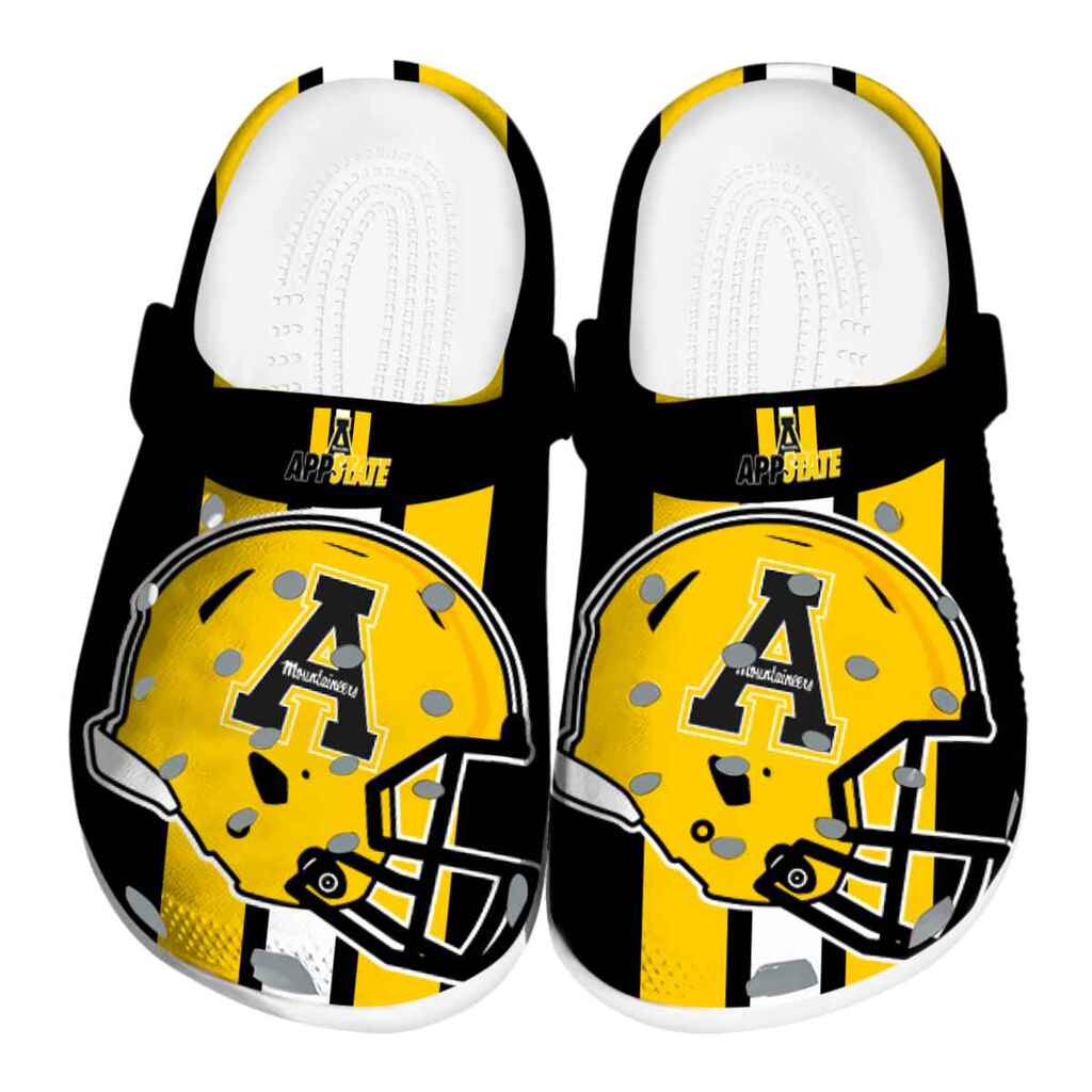 Appalachian State Mountaineers Helmet Stripes ClogTVC1801778