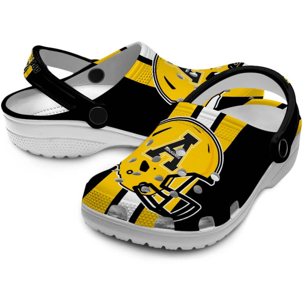 Appalachian State Mountaineers Helmet Stripes ClogTVC1801778 - Image 3