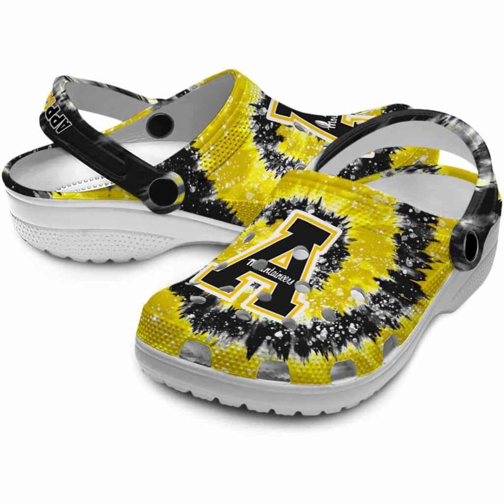 Appalachian State Mountaineers Radiant Burst Effect ClogTVC1801808 - Image 3