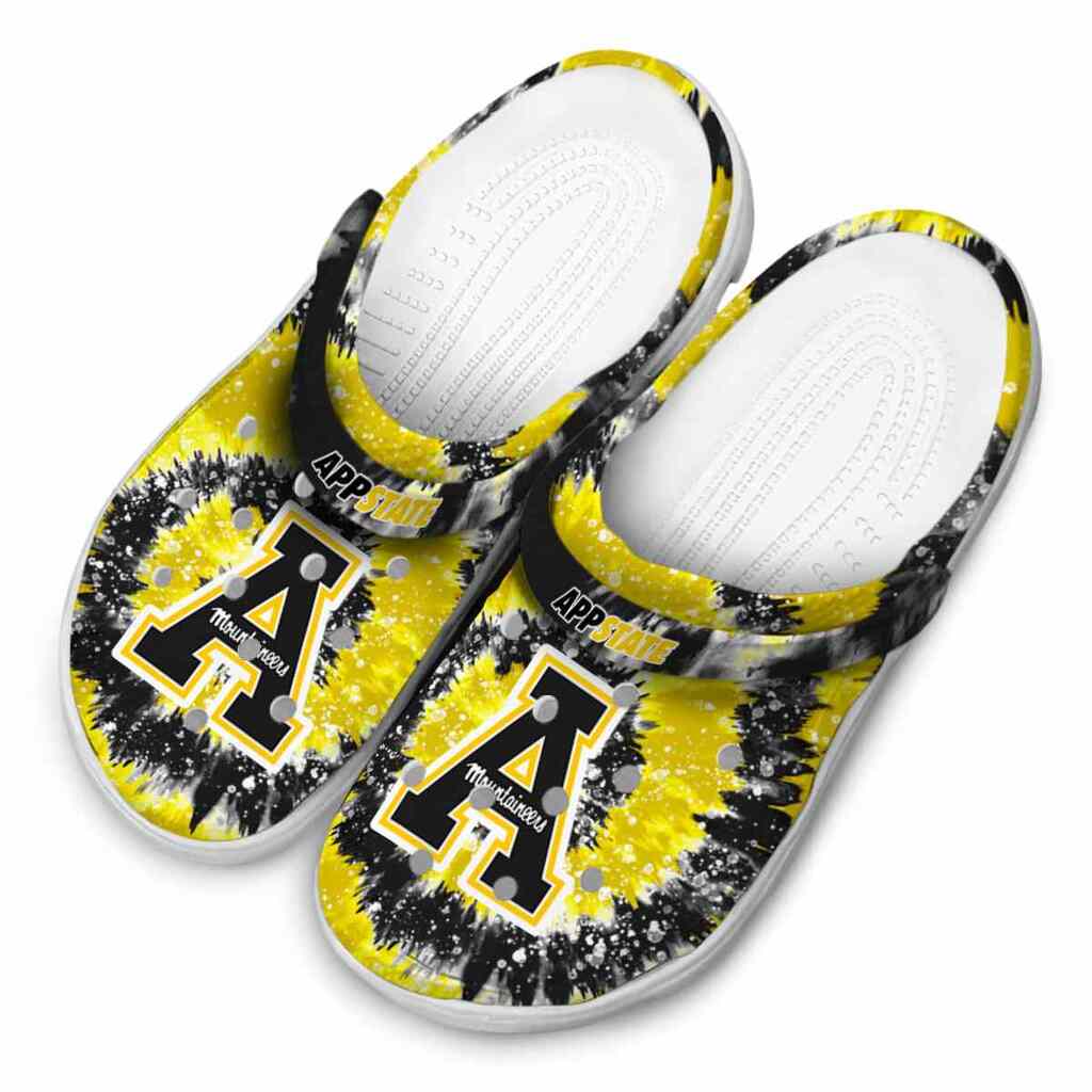 Appalachian State Mountaineers Radiant Burst Effect ClogTVC1801808 - Image 4