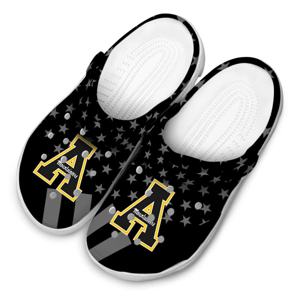 Appalachian State Mountaineers Stellar Stripes Theme ClogTVC1801778 - Image 4