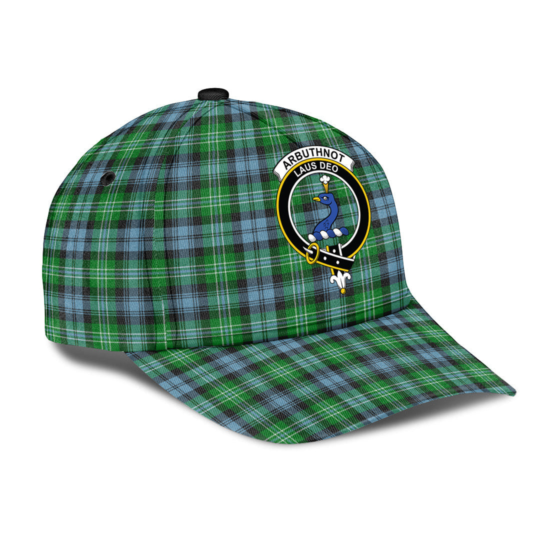 Arbuthnot Ancient Tartan Baseball Cap, Tartan Plaid Cap with Family Crest K23 Trucker Hats Custom Hats Gifts For Men & Women