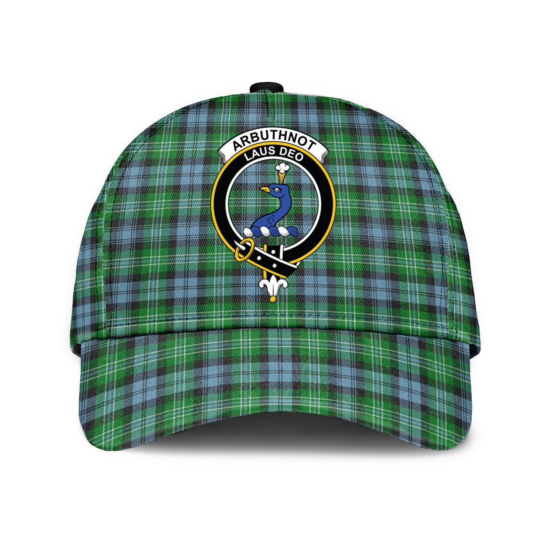 Arbuthnot Ancient Tartan Baseball Cap, Tartan Plaid Cap with Family Crest K23 Trucker Hats Custom Hats Gifts For Men & Women