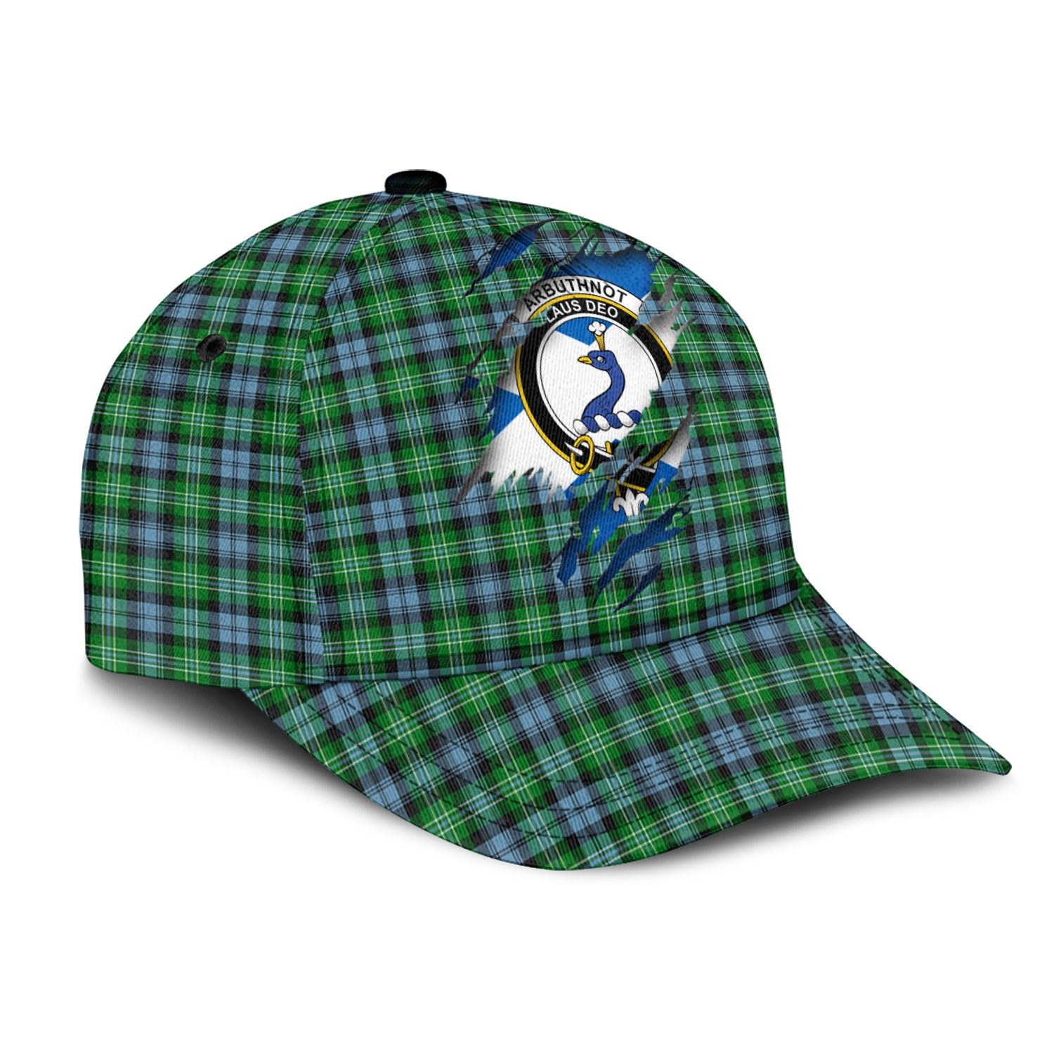 Arbuthnot Ancient Tartan Plaid Cap, Family Crest In Me Style Tartan Baseball Cap TS23 Trucker Hats Custom Hats Gifts For Men & Women