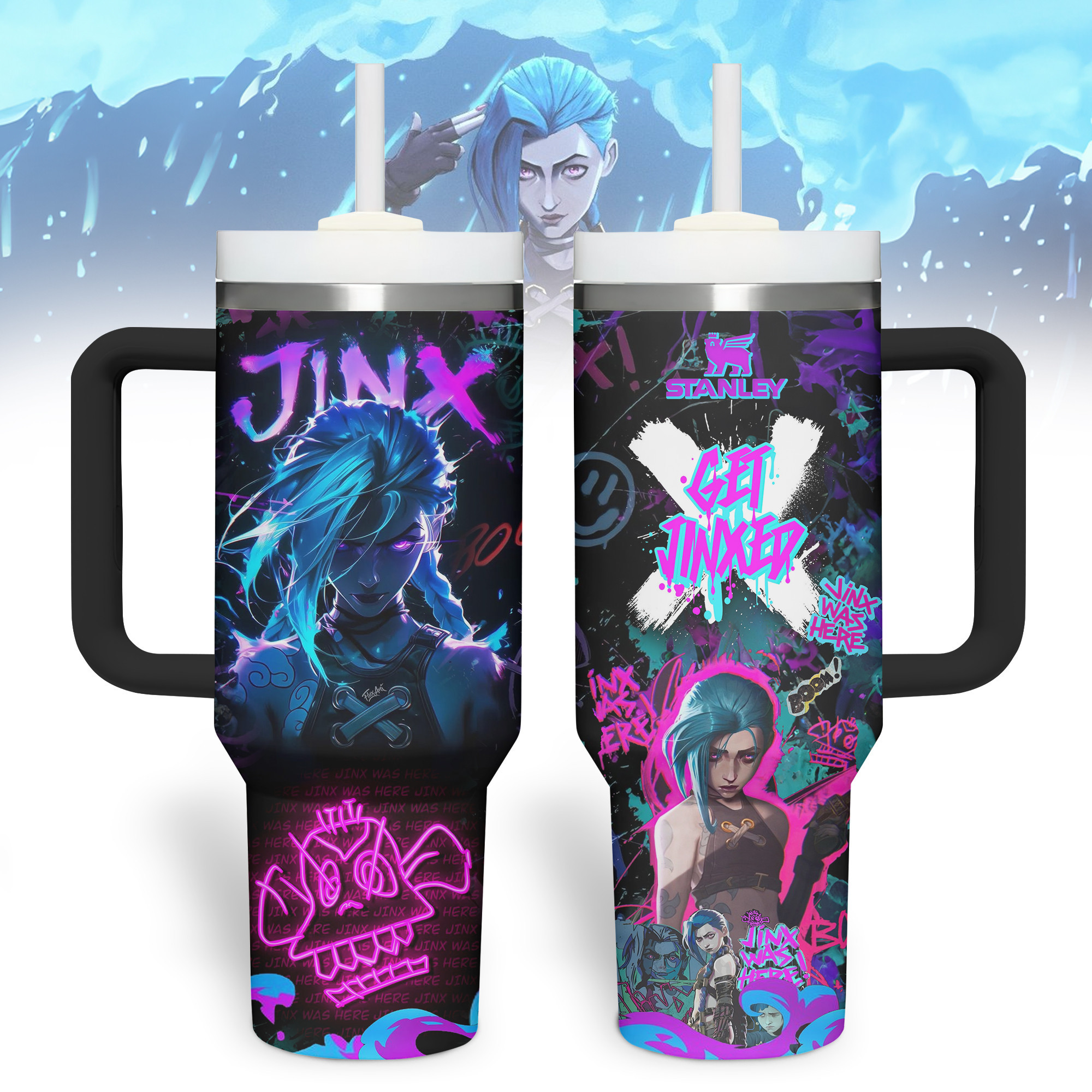 Arcane TV Series Custom Stanley Cup 40 oz 30 oz Tumbler With HandleTVC2301341