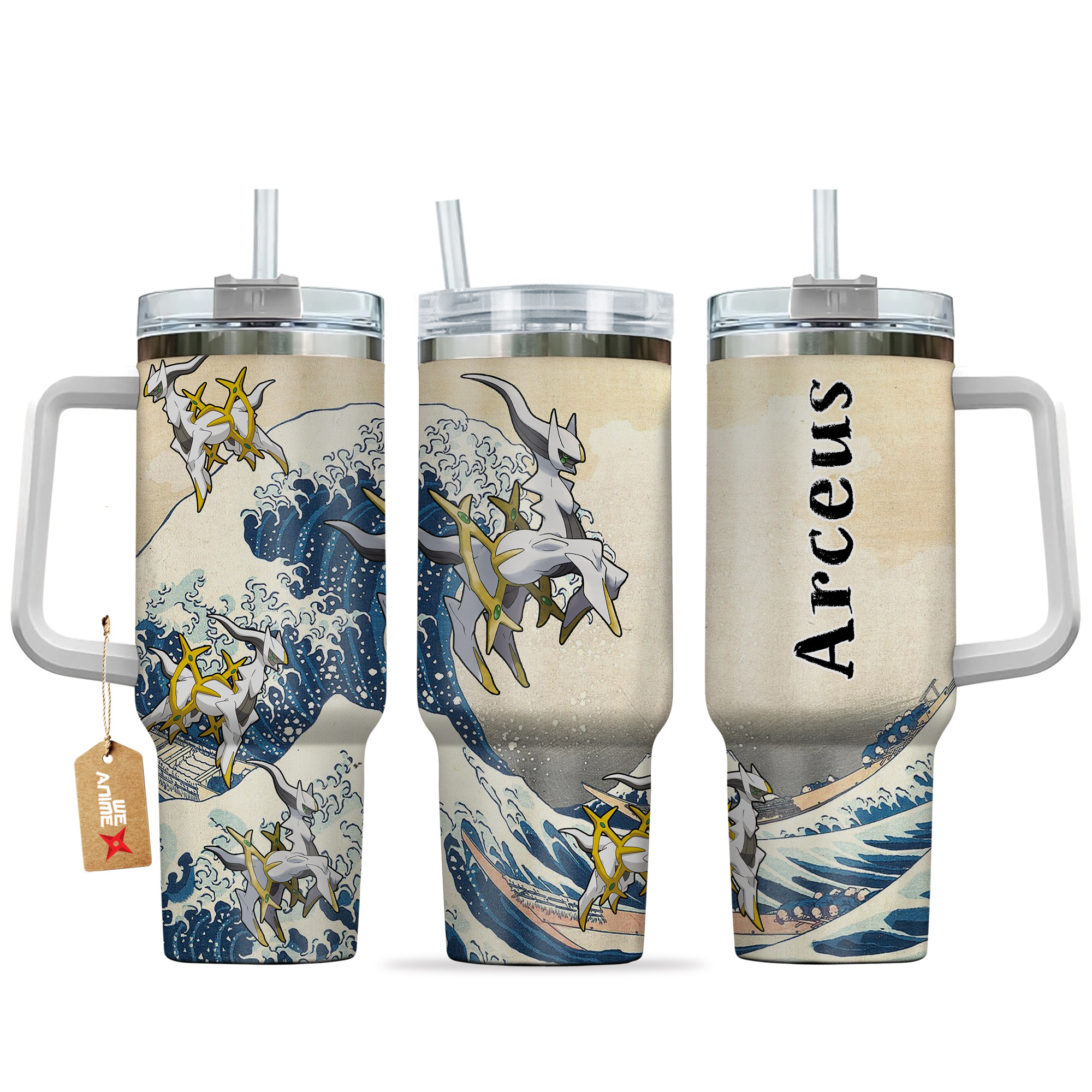 Arceus Pokemon Anime Custom Stanley Cup 40 oz 30 oz Tumbler With HandleTVC2301141