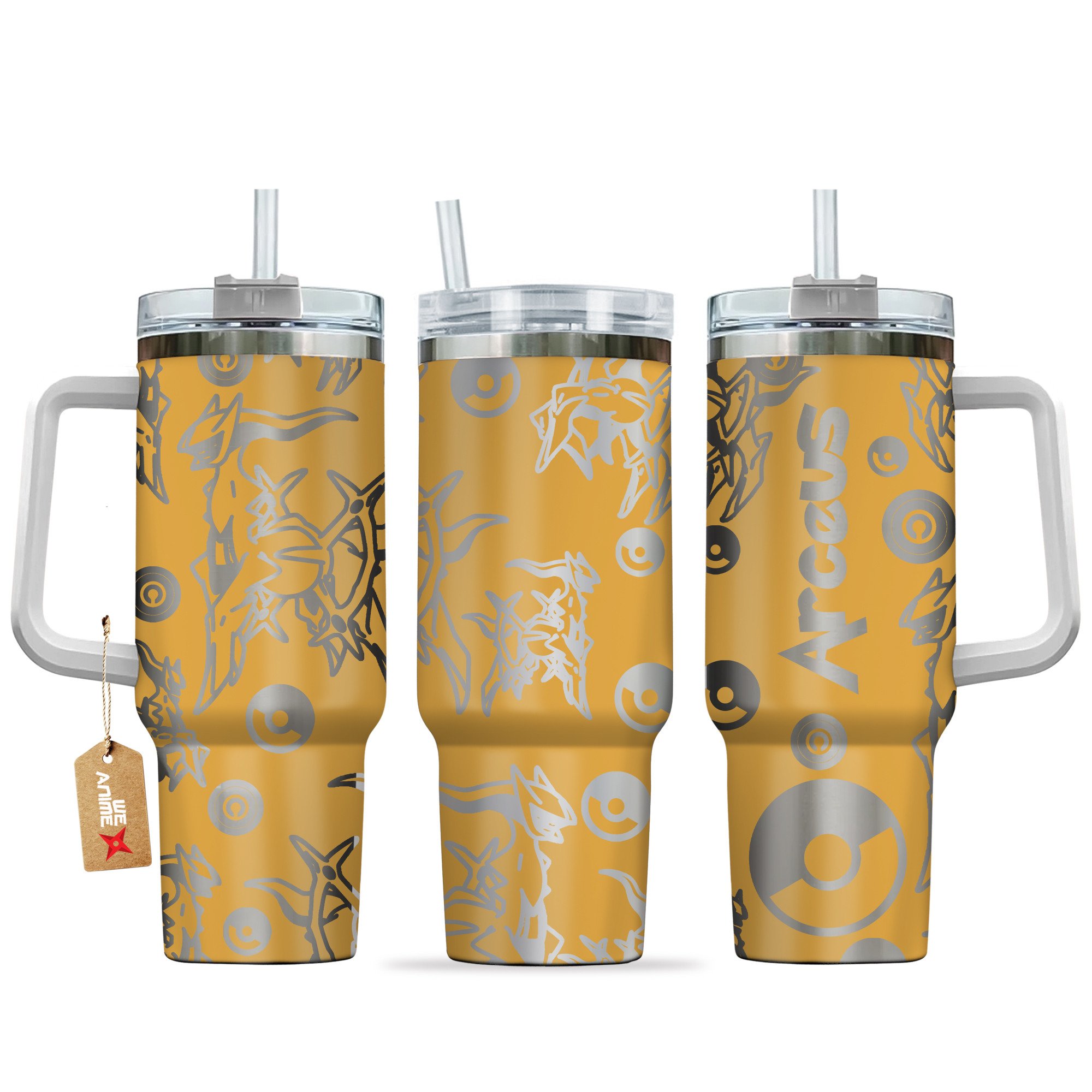 Arceus Pokemon Anime Custom Stanley Cup 40 oz 30 oz Tumbler With HandleTVC2301145