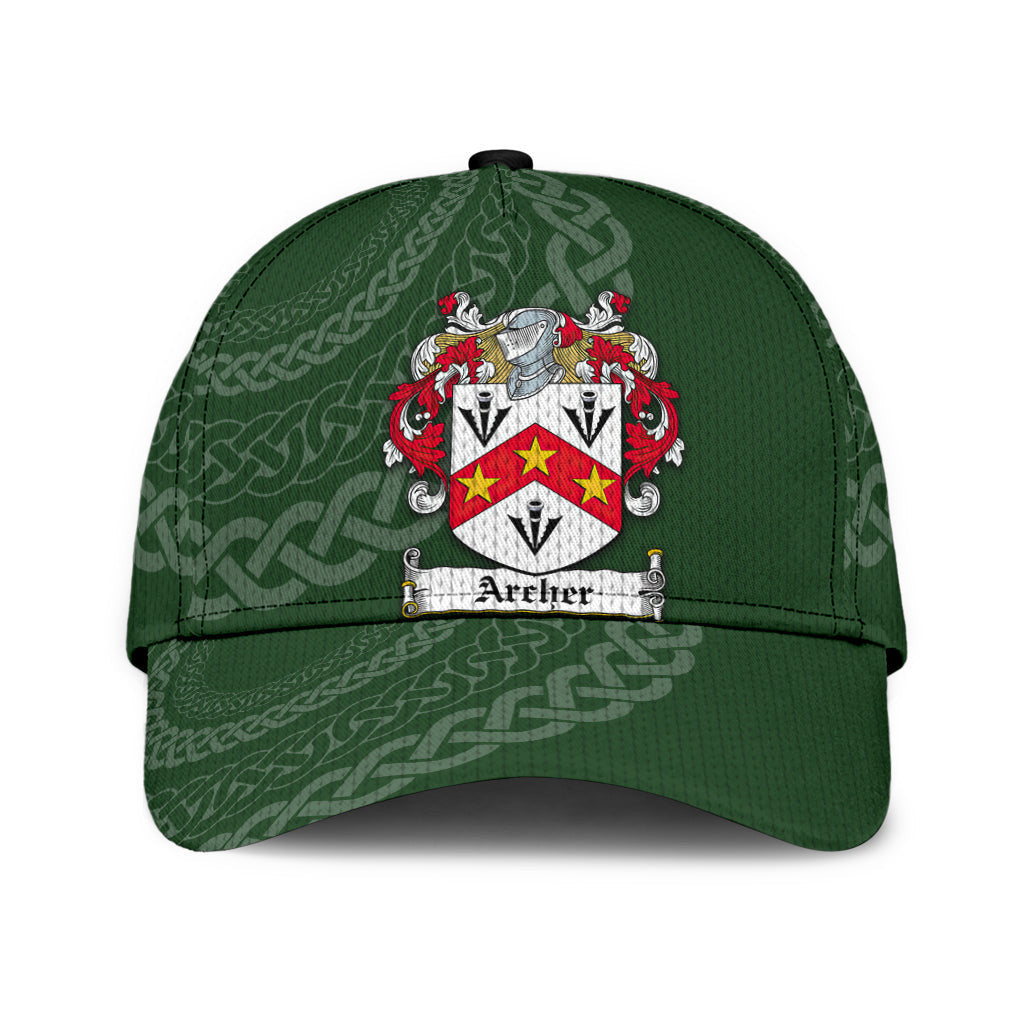 Archer Coat Of Arms - Irish Family Crest St Patrick's Day Hat Classic Cap Trucker Hats Custom Hats Gifts For Men & Women