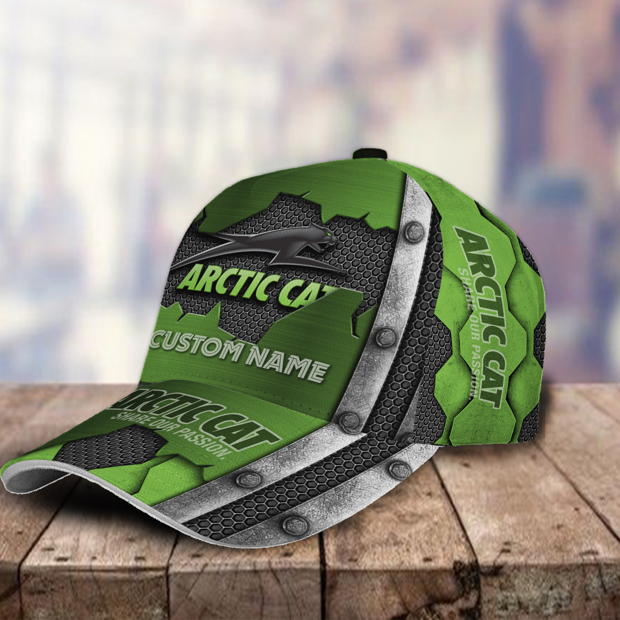 Arctic Cat 3D Classic Cap Custom Hat Logo Name Trucker Hats Custom Hats Gifts For Men & Women