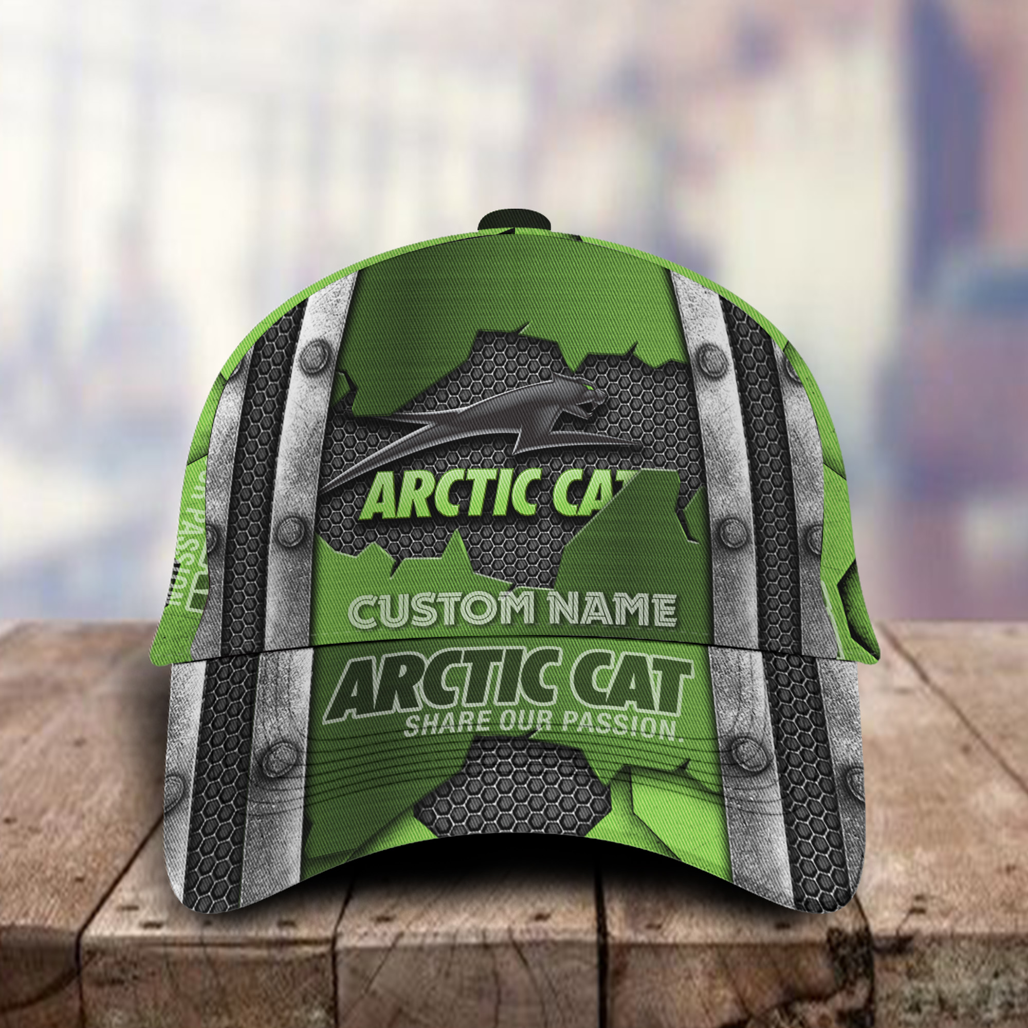 Arctic Cat 3D Classic Cap Custom Hat Logo Name Trucker Hats Custom Hats Gifts For Men & Women