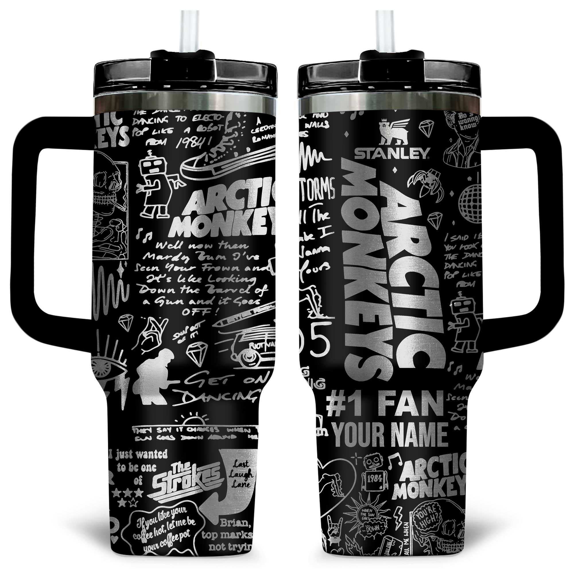 Arctic Monkeys Music Custom Stanley Cup 40 oz 30 oz Tumbler With HandleTVC230195 - Image 4