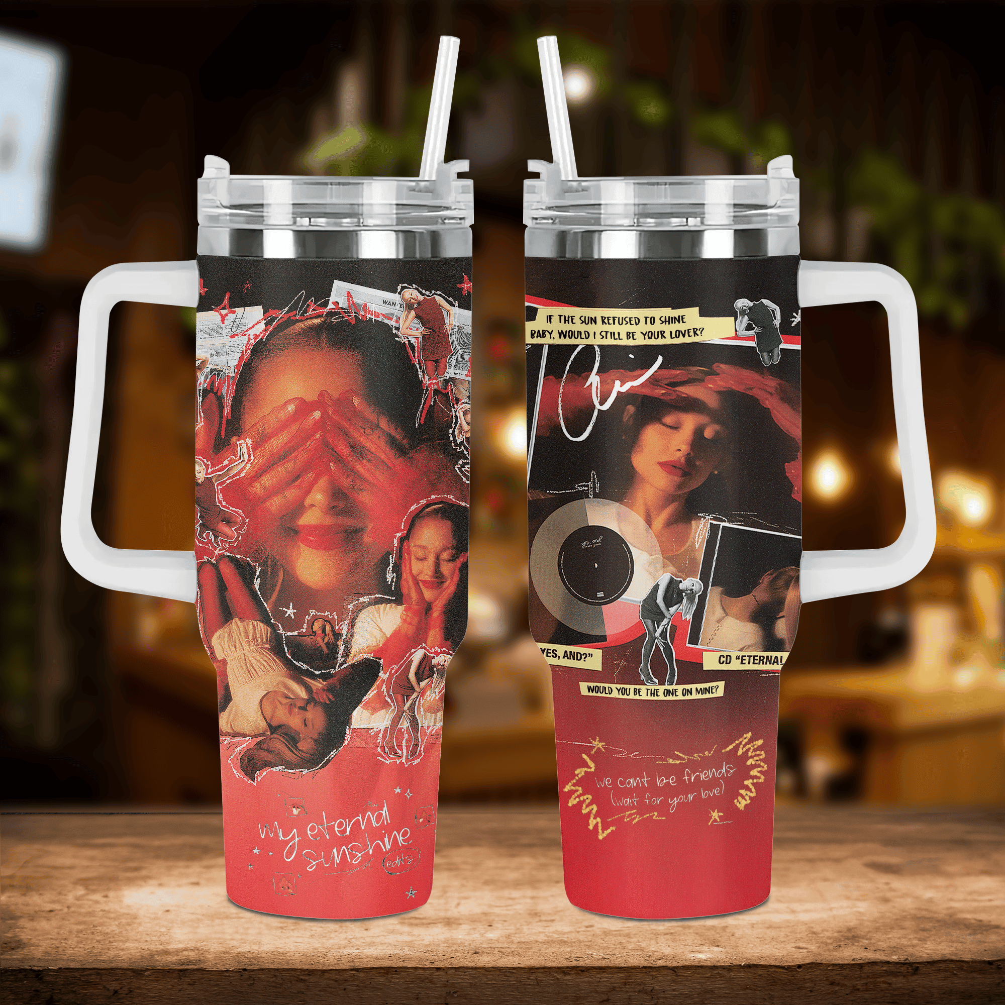 Ariana Grande Music Custom Stanley Cup 40 oz 30 oz Tumbler With HandleTVC2301695