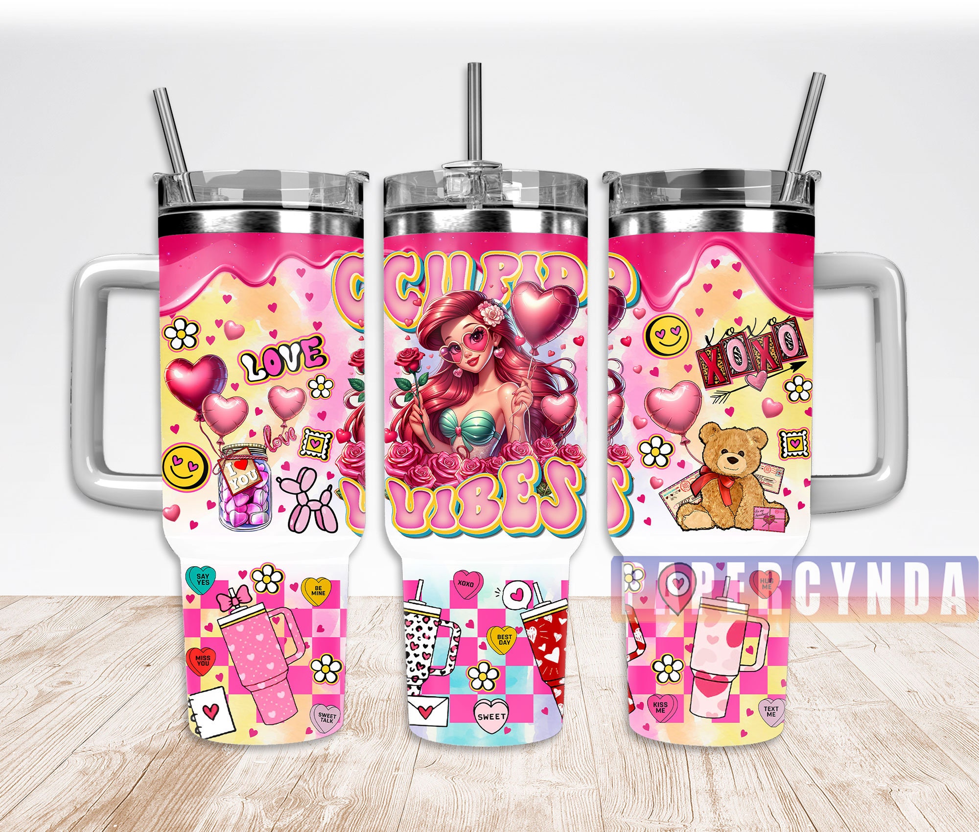 Ariel Custom Stanley Cup 40 oz 30 oz Tumbler With HandleTVC2301835