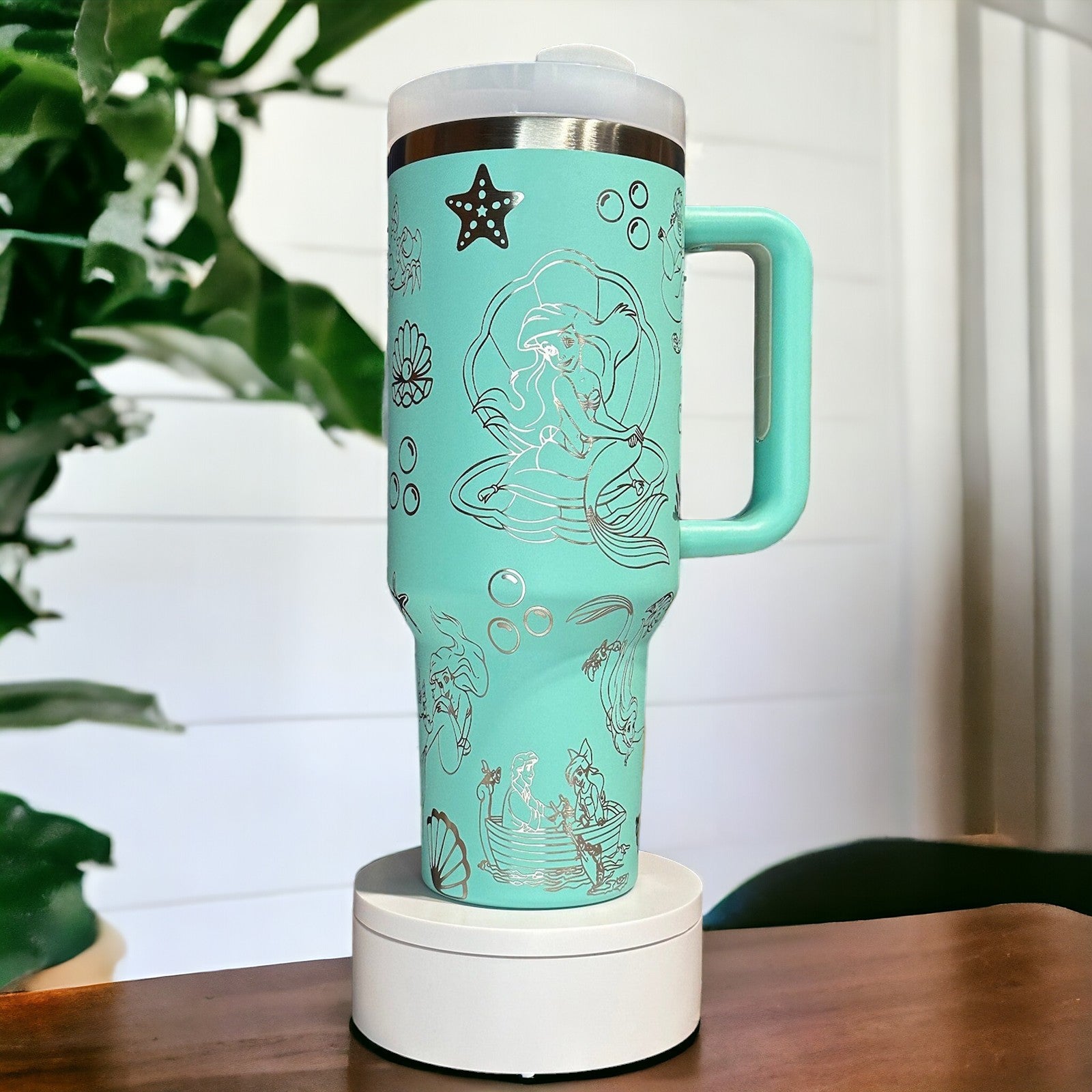 Ariel The Little Mermaid Disney Cartoon Custom Stanley Cup 40 oz 30 oz Tumbler With HandleTVC2301779