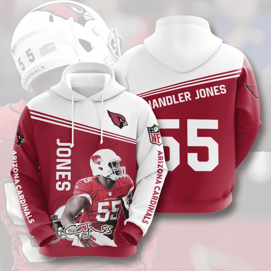 Arizona Cardinals 3D All Over Print Hoodie, Zip Hoodie