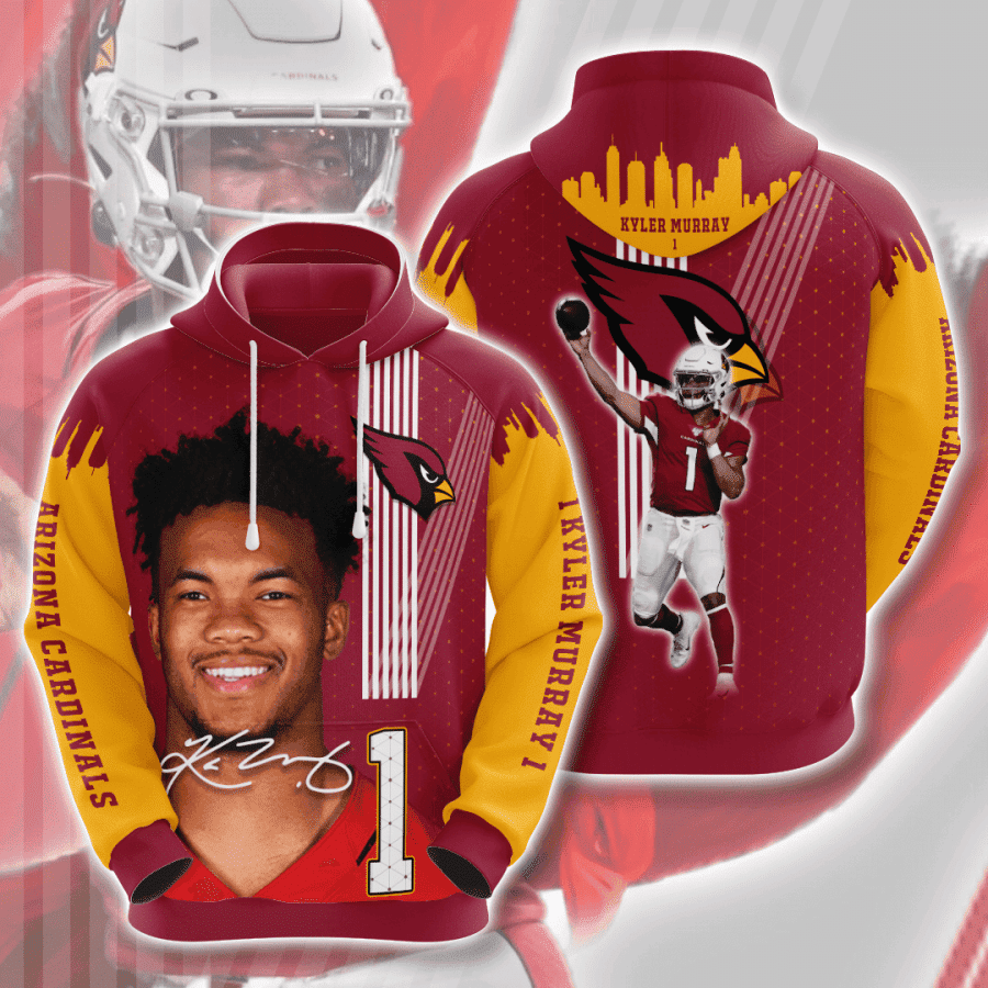 Arizona Cardinals 3D All Over Print Hoodie, Zip Hoodie