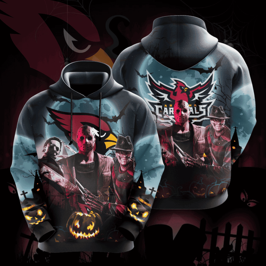 Arizona Cardinals 3D All Over Print Hoodie, Zip Hoodie