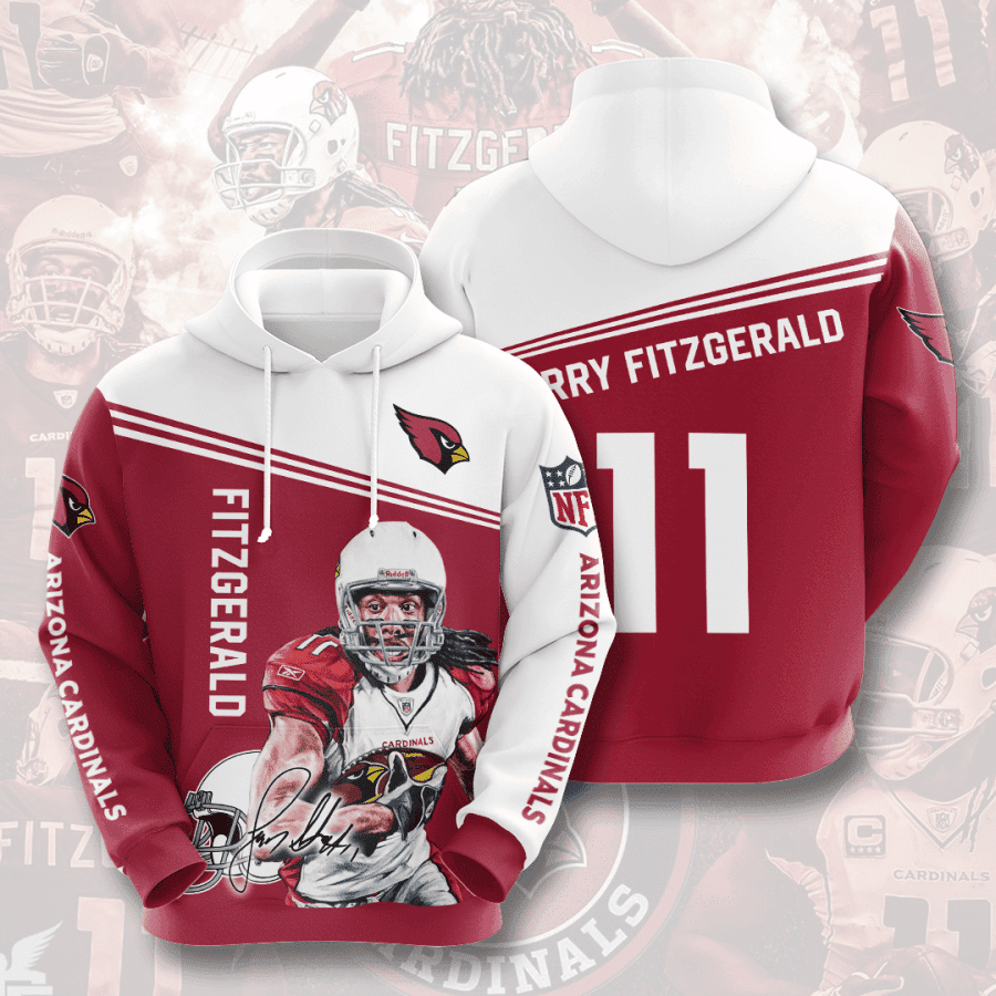 Arizona Cardinals 3D All Over Print Hoodie, Zip Hoodie