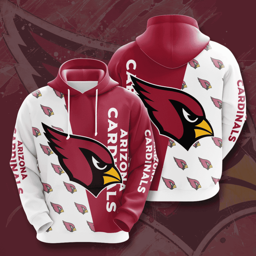 Arizona Cardinals 3D All Over Print Hoodie, Zip Hoodie