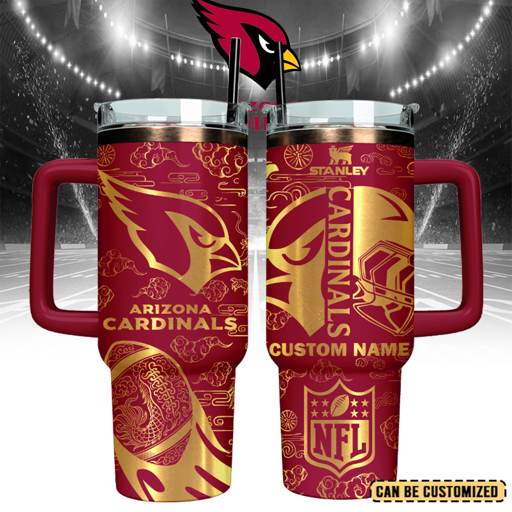 Arizona Cardinals Custom Stanley Cup 40 oz 30 oz Tumbler With HandleTVC2301107