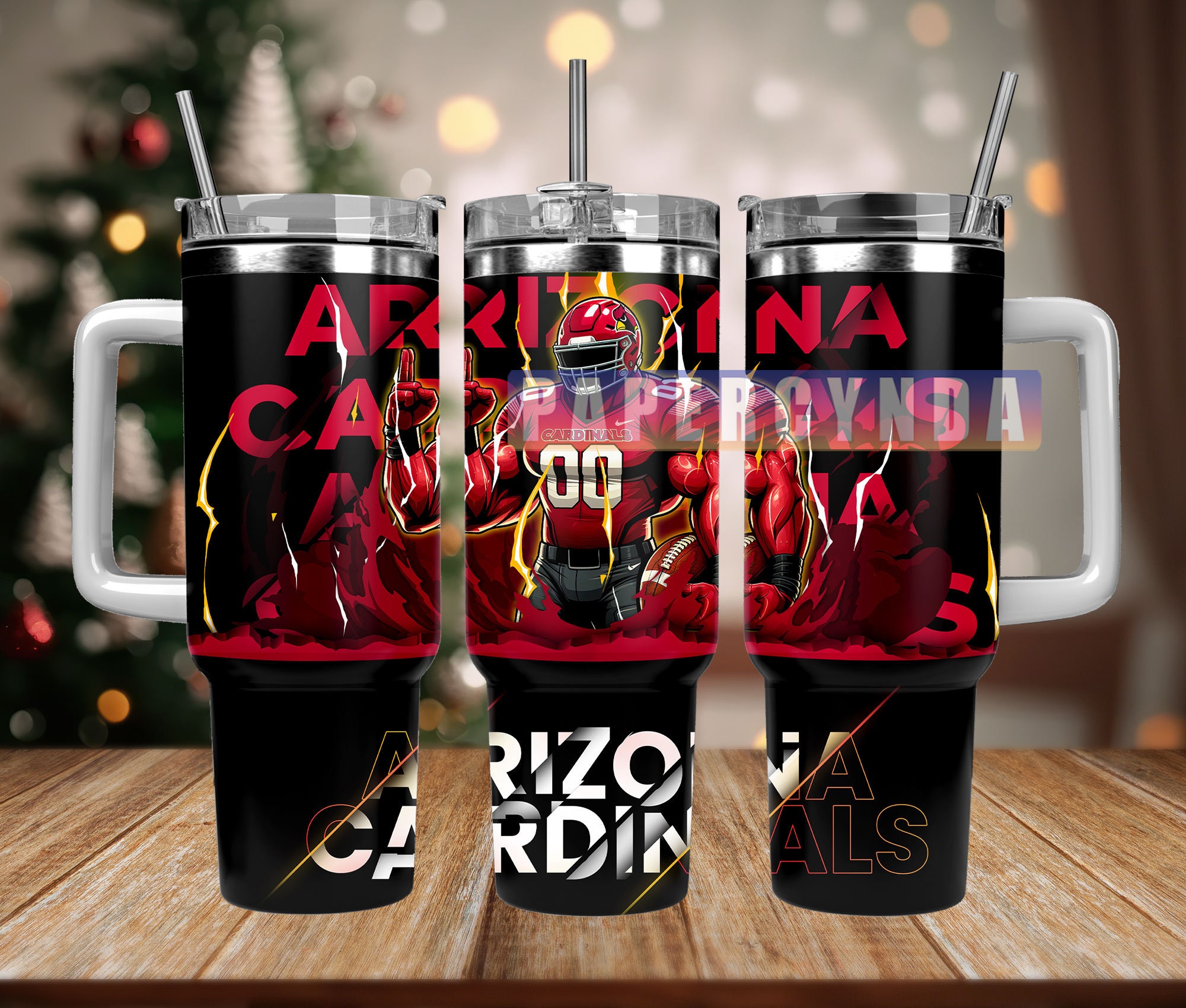 Arizona Cardinals Custom Stanley Cup 40 oz 30 oz Tumbler With HandleTVC2301843
